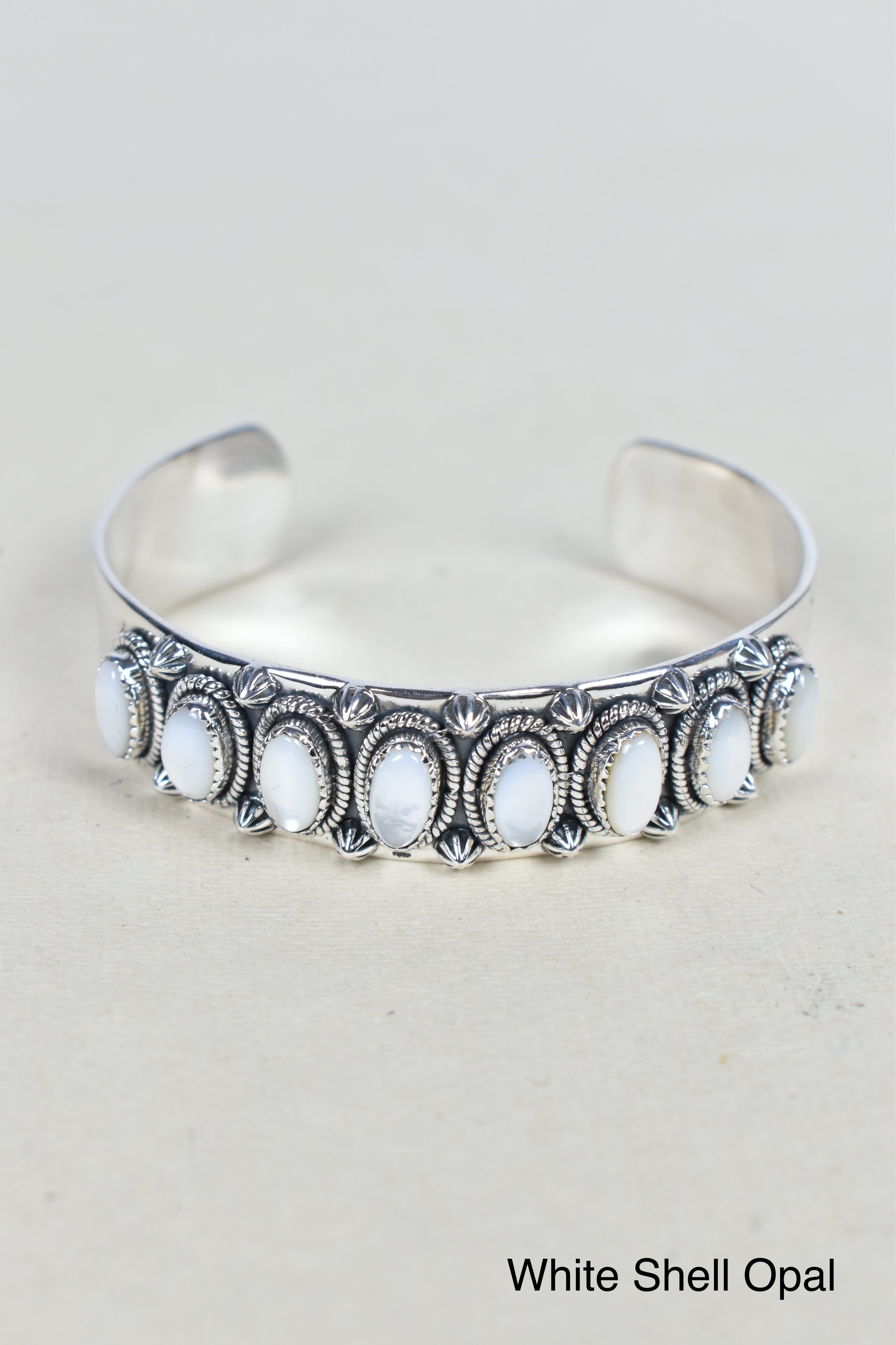 Octet Gem Sterling Silver Cuff-Cuffs-Krush Kandy, Women's Online Fashion Boutique Located in Phoenix, Arizona (Scottsdale Area)