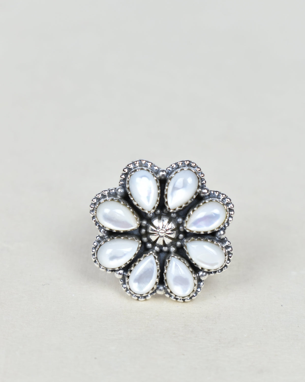 A Daisy A Day Keeps The Blues Away Ring-Cluster Rings-Krush Kandy, Women's Online Fashion Boutique Located in Phoenix, Arizona (Scottsdale Area)