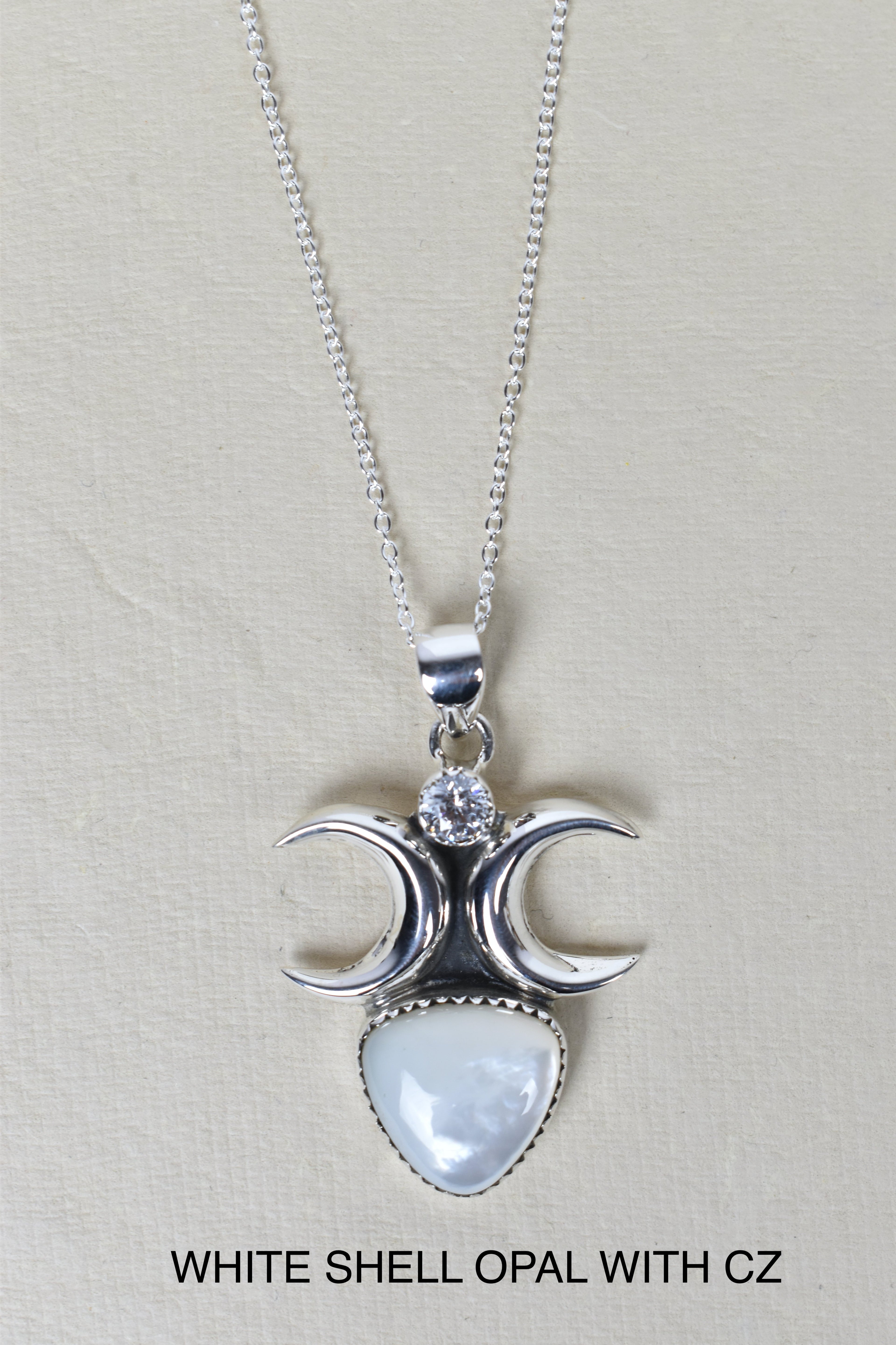 Dual Crescent Moon Celestial Necklace-Chain Necklaces-Krush Kandy, Women's Online Fashion Boutique Located in Phoenix, Arizona (Scottsdale Area)