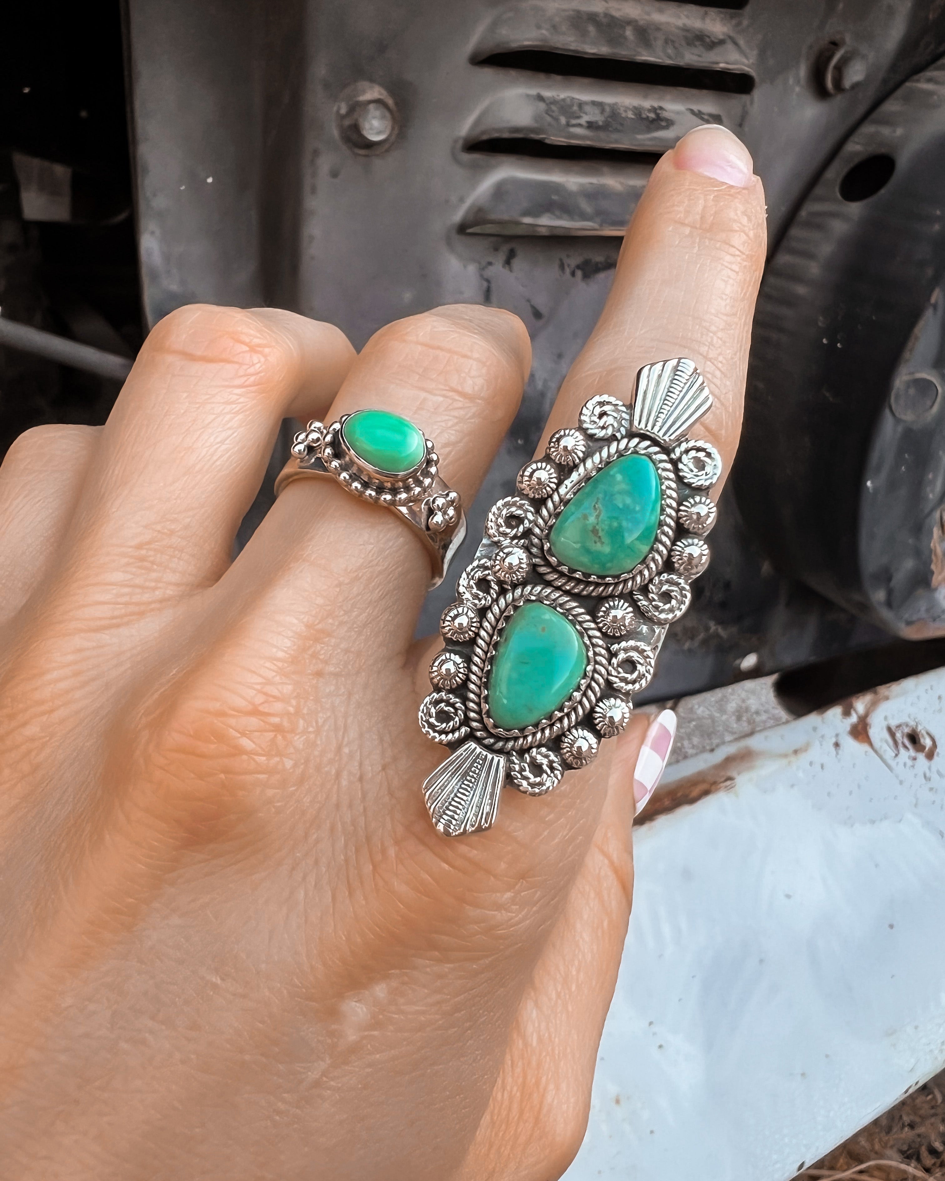 Krush Royalty Stone Ring-Crawler Rings-Krush Kandy, Women's Online Fashion Boutique Located in Phoenix, Arizona (Scottsdale Area)