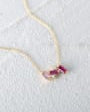 Cubic Zirconia Geometric Necklace-Necklaces-Krush Kandy, Women's Online Fashion Boutique Located in Phoenix, Arizona (Scottsdale Area)