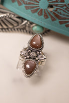 Peacekeeper Stone Ring-Statement Rings-Krush Kandy, Women's Online Fashion Boutique Located in Phoenix, Arizona (Scottsdale Area)