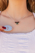 Amber & Turquoise Chain Necklaces-Necklaces-Krush Kandy, Women's Online Fashion Boutique Located in Phoenix, Arizona (Scottsdale Area)