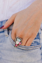 Cotton Kandy Lightning Bolt Ring-Rings-Krush Kandy, Women's Online Fashion Boutique Located in Phoenix, Arizona (Scottsdale Area)
