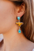Desert Heat One Of A Kind Earrings-Earrings-Krush Kandy, Women's Online Fashion Boutique Located in Phoenix, Arizona (Scottsdale Area)