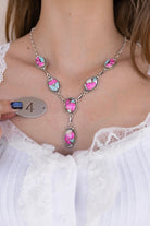 Cotton Candy Lariat Necklace-Necklace-Krush Kandy, Women's Online Fashion Boutique Located in Phoenix, Arizona (Scottsdale Area)