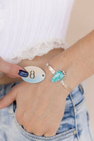 Royal Krush Stone Slab Cuffs-Bracelets-Krush Kandy, Women's Online Fashion Boutique Located in Phoenix, Arizona (Scottsdale Area)