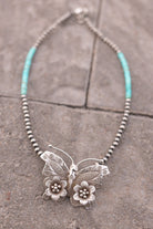 Bethany's Butterfly Sterling Silver Desert Pearl Necklaces-Pearl Necklaces-Krush Kandy, Women's Online Fashion Boutique Located in Phoenix, Arizona (Scottsdale Area)