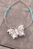 Bethany's Butterfly Sterling Silver Desert Pearl Necklaces-Pearl Necklaces-Krush Kandy, Women's Online Fashion Boutique Located in Phoenix, Arizona (Scottsdale Area)