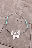 Bethany's Butterfly Sterling Silver Desert Pearl Necklaces-Pearl Necklaces-Krush Kandy, Women's Online Fashion Boutique Located in Phoenix, Arizona (Scottsdale Area)