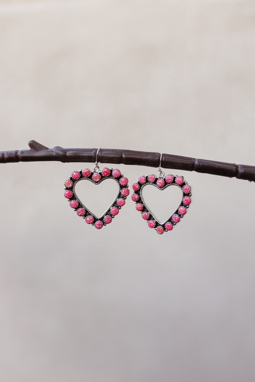 With All My Heart Stone Earrings | Krush Exclusive-Stud Earrings-Krush Kandy, Women's Online Fashion Boutique Located in Phoenix, Arizona (Scottsdale Area)