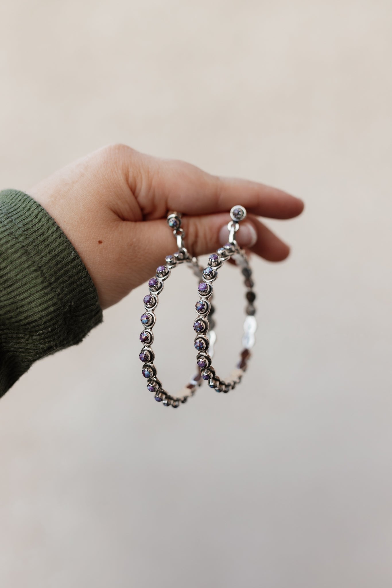 Shape Of You Stone Earrings-Stud Earrings-Krush Kandy, Women's Online Fashion Boutique Located in Phoenix, Arizona (Scottsdale Area)