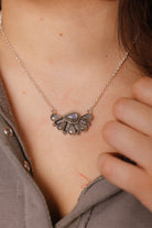Cute Half Cluster Necklaces-Squash Blossom Necklaces-Krush Kandy, Women's Online Fashion Boutique Located in Phoenix, Arizona (Scottsdale Area)