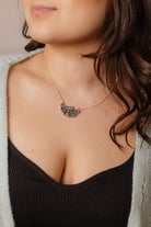 Cute Half Cluster Necklaces-Squash Blossom Necklaces-Krush Kandy, Women's Online Fashion Boutique Located in Phoenix, Arizona (Scottsdale Area)