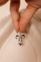 Krush Exclusive Bow Charm-Necklaces-Krush Kandy, Women's Online Fashion Boutique Located in Phoenix, Arizona (Scottsdale Area)