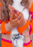 Victoria Sterling Silver Stone Crawler Ring-Crawler Rings-Krush Kandy, Women's Online Fashion Boutique Located in Phoenix, Arizona (Scottsdale Area)