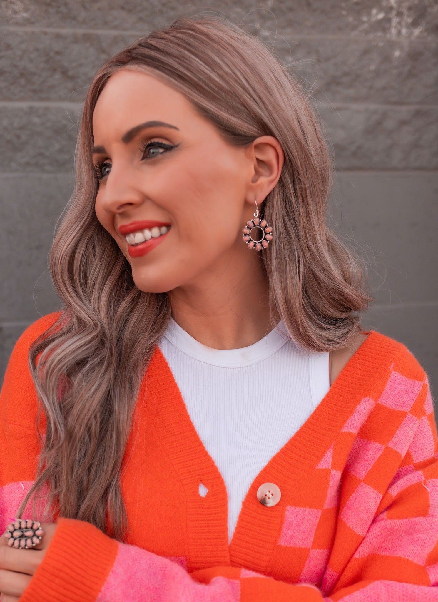 HOLLOW "O" STERLING SILVER EARRINGS-Drop Earrings-Krush Kandy, Women's Online Fashion Boutique Located in Phoenix, Arizona (Scottsdale Area)