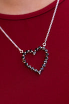 Heartfelt Desire Stone Heart Necklace-Necklaces-Krush Kandy, Women's Online Fashion Boutique Located in Phoenix, Arizona (Scottsdale Area)
