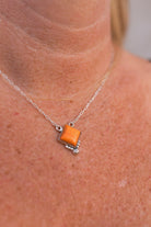 Rosarita Square Dainty Necklace-Necklaces-Krush Kandy, Women's Online Fashion Boutique Located in Phoenix, Arizona (Scottsdale Area)
