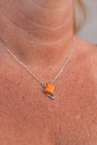 Rosarita Square Dainty Necklace-Necklaces-Krush Kandy, Women's Online Fashion Boutique Located in Phoenix, Arizona (Scottsdale Area)