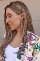 String Em Up Elegant Dangle Earrings MADE TO ORDER-Drop Earrings-Krush Kandy, Women's Online Fashion Boutique Located in Phoenix, Arizona (Scottsdale Area)