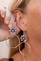 Kristyn's Blossom Hoop Earrings | MADE TO ORDER-Hoop Earrings-Krush Kandy, Women's Online Fashion Boutique Located in Phoenix, Arizona (Scottsdale Area)