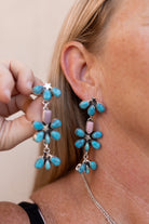 Dancing in a Field of Flowers Earrings-Drop Earrings-Krush Kandy, Women's Online Fashion Boutique Located in Phoenix, Arizona (Scottsdale Area)
