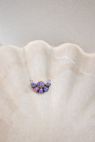 Cute Half Cluster Necklaces-Squash Blossom Necklaces-Krush Kandy, Women's Online Fashion Boutique Located in Phoenix, Arizona (Scottsdale Area)