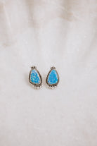 Mini Twisted Rope Single Stone Sterling Silver Studs-Stud Earrings-Krush Kandy, Women's Online Fashion Boutique Located in Phoenix, Arizona (Scottsdale Area)