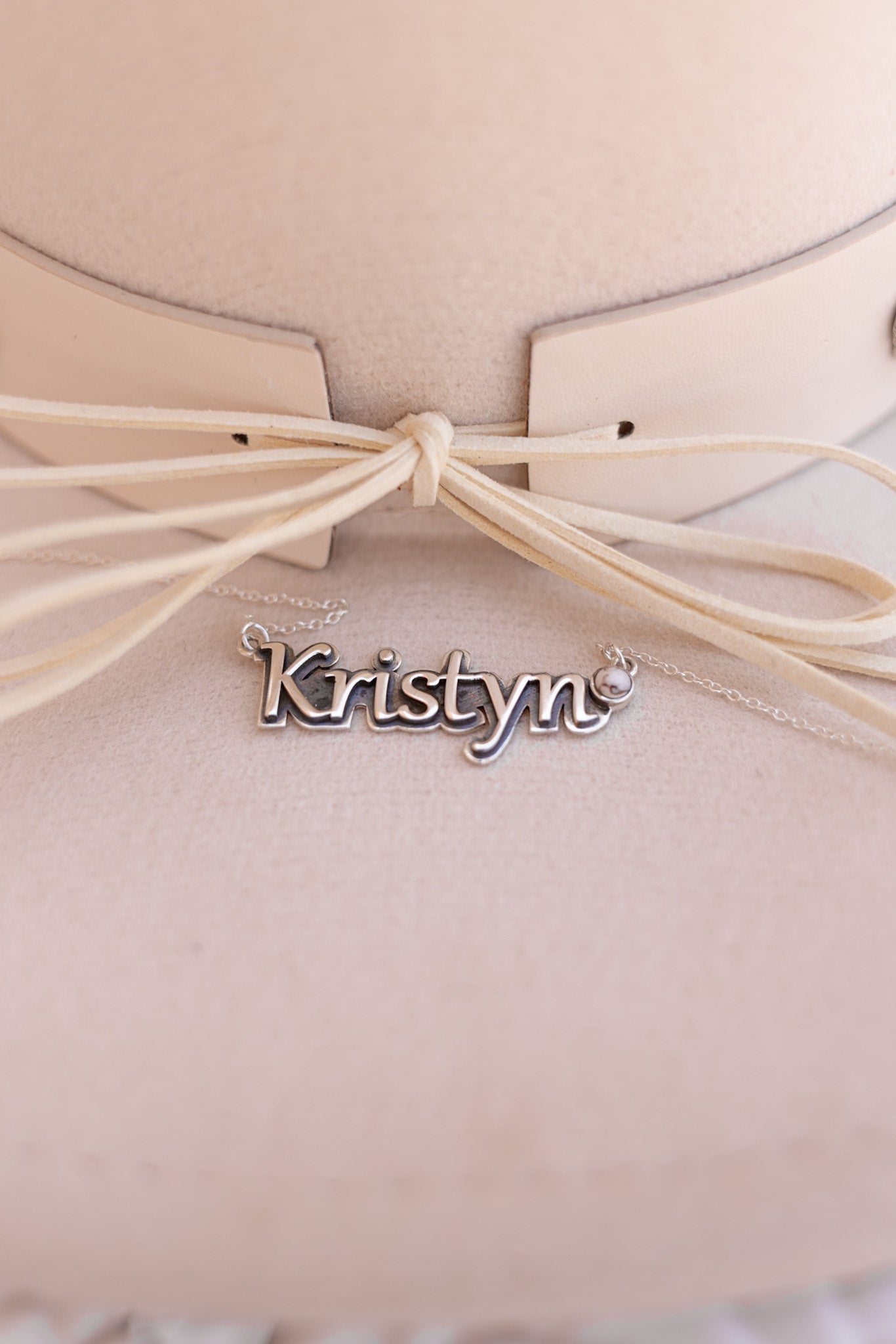Sterling Silver Script Name Necklace MADE TO ORDER-Necklaces-Krush Kandy, Women's Online Fashion Boutique Located in Phoenix, Arizona (Scottsdale Area)