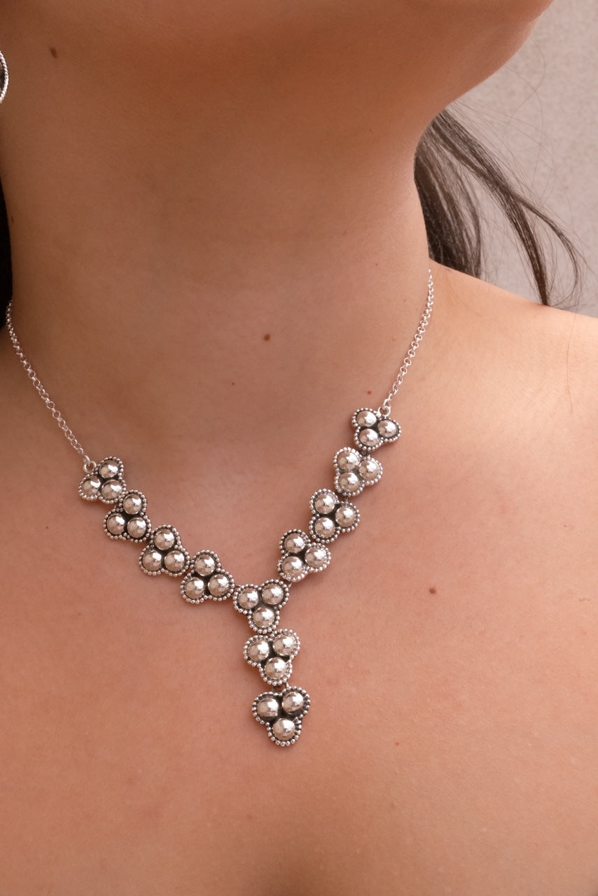 Constance Sterling Set-Necklace-Krush Kandy, Women's Online Fashion Boutique Located in Phoenix, Arizona (Scottsdale Area)