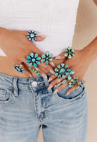 Kandy Stone Cluster Rings-Rings-Krush Kandy, Women's Online Fashion Boutique Located in Phoenix, Arizona (Scottsdale Area)