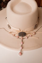 Stone Slab Lariat Necklaces-Necklaces-Krush Kandy, Women's Online Fashion Boutique Located in Phoenix, Arizona (Scottsdale Area)