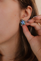 Jumbo Star Slab Stud Earrings-Stud Earrings-Krush Kandy, Women's Online Fashion Boutique Located in Phoenix, Arizona (Scottsdale Area)