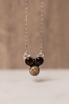 Bambi & Amber Mini Cluster-Chain Necklaces-Krush Kandy, Women's Online Fashion Boutique Located in Phoenix, Arizona (Scottsdale Area)