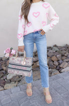 Vintage Charm Low Rise Straight-Leg Denim PLUS/REG-Jeans-Krush Kandy, Women's Online Fashion Boutique Located in Phoenix, Arizona (Scottsdale Area)