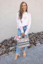 Vintage Charm Low Rise Straight-Leg Denim PLUS/REG-Jeans-Krush Kandy, Women's Online Fashion Boutique Located in Phoenix, Arizona (Scottsdale Area)