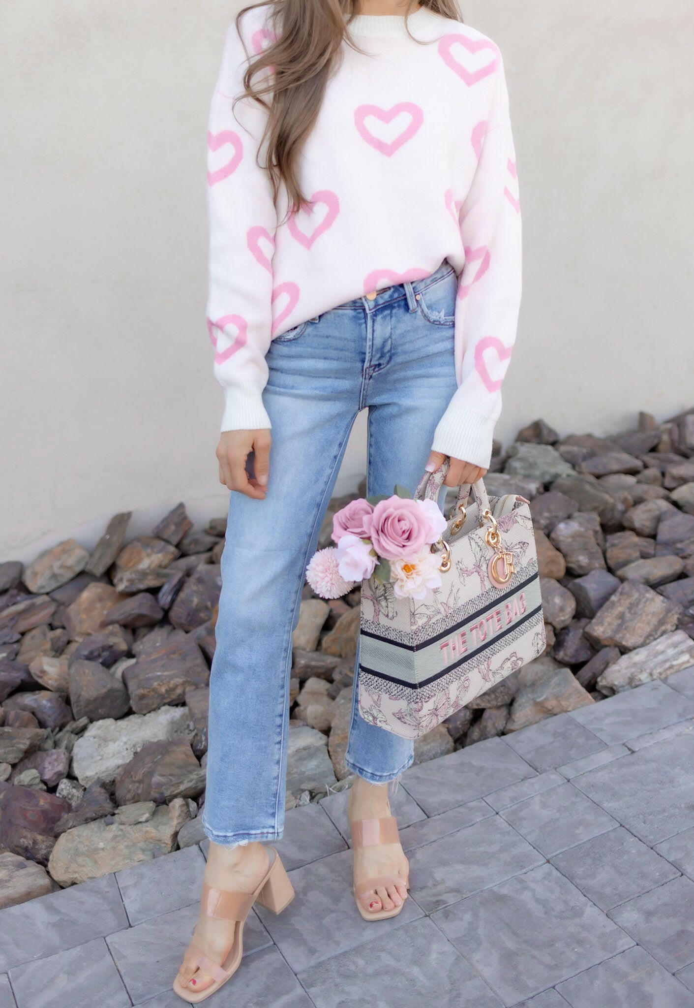 Vintage Charm Low Rise Straight-Leg Denim PLUS/REG-Jeans-Krush Kandy, Women's Online Fashion Boutique Located in Phoenix, Arizona (Scottsdale Area)