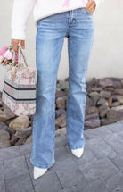 Risen Timeless Charm Bootcut Jeans PLUS/REG-Jeans-Krush Kandy, Women's Online Fashion Boutique Located in Phoenix, Arizona (Scottsdale Area)