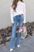 Risen Timeless Charm Bootcut Jeans PLUS/REG-Jeans-Krush Kandy, Women's Online Fashion Boutique Located in Phoenix, Arizona (Scottsdale Area)