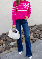 Risen Harper Wide Leg Flare Jeans-Jeans-Krush Kandy, Women's Online Fashion Boutique Located in Phoenix, Arizona (Scottsdale Area)