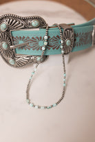 Dyed Larimar & Desert Pearl Necklace-Pearl Necklaces-Krush Kandy, Women's Online Fashion Boutique Located in Phoenix, Arizona (Scottsdale Area)