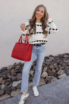 Vintage Charm Low Rise Straight-Leg Denim PLUS/REG-Jeans-Krush Kandy, Women's Online Fashion Boutique Located in Phoenix, Arizona (Scottsdale Area)