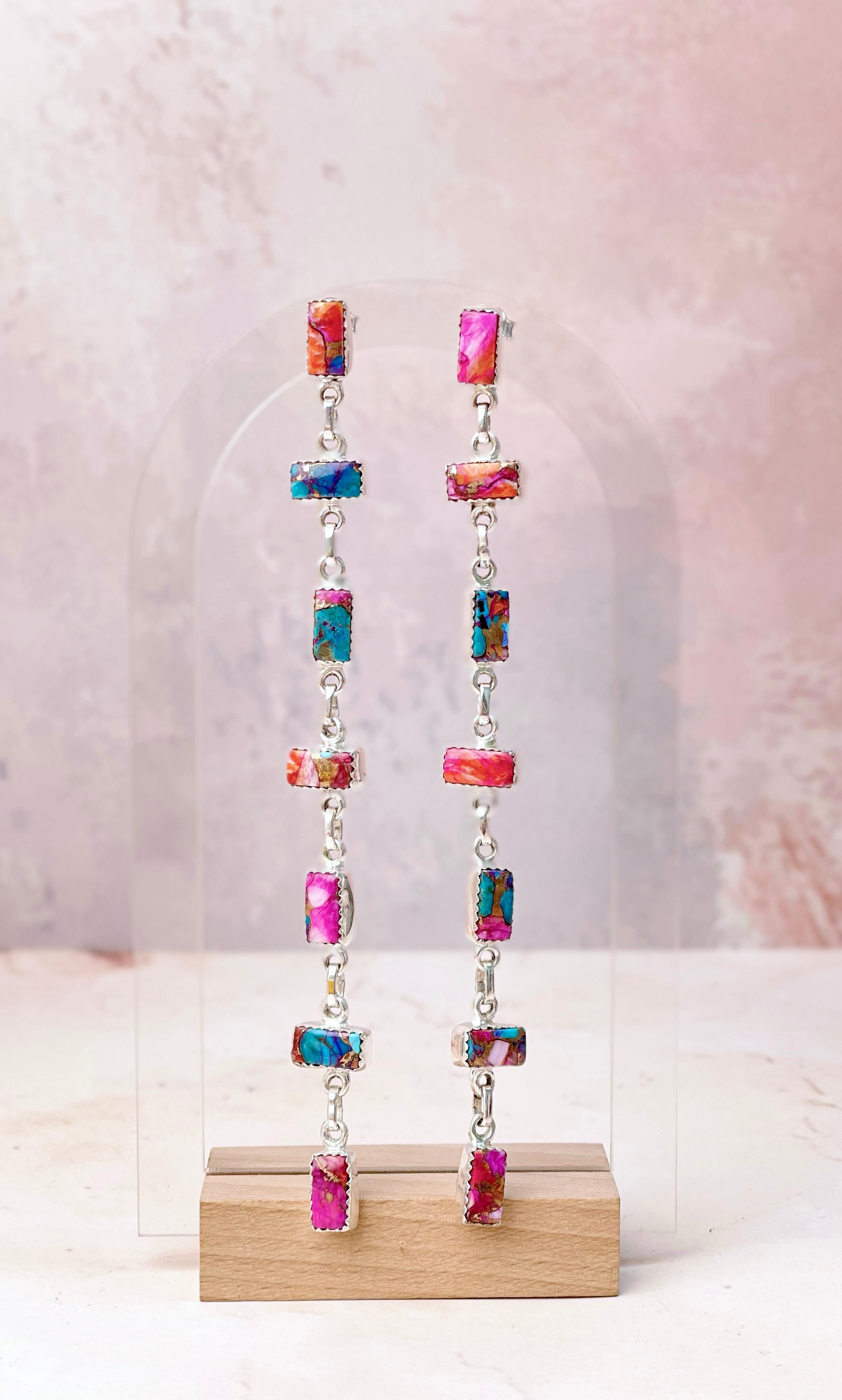 Kristyn's Bar Drop Dance Dangle Earrings-Earrings-Krush Kandy, Women's Online Fashion Boutique Located in Phoenix, Arizona (Scottsdale Area)