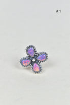 4 Leaf Cluster Ring-Cluster Rings-Krush Kandy, Women's Online Fashion Boutique Located in Phoenix, Arizona (Scottsdale Area)