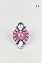 Prop Me Up Sterling Silver Ring-Cluster Rings-Krush Kandy, Women's Online Fashion Boutique Located in Phoenix, Arizona (Scottsdale Area)
