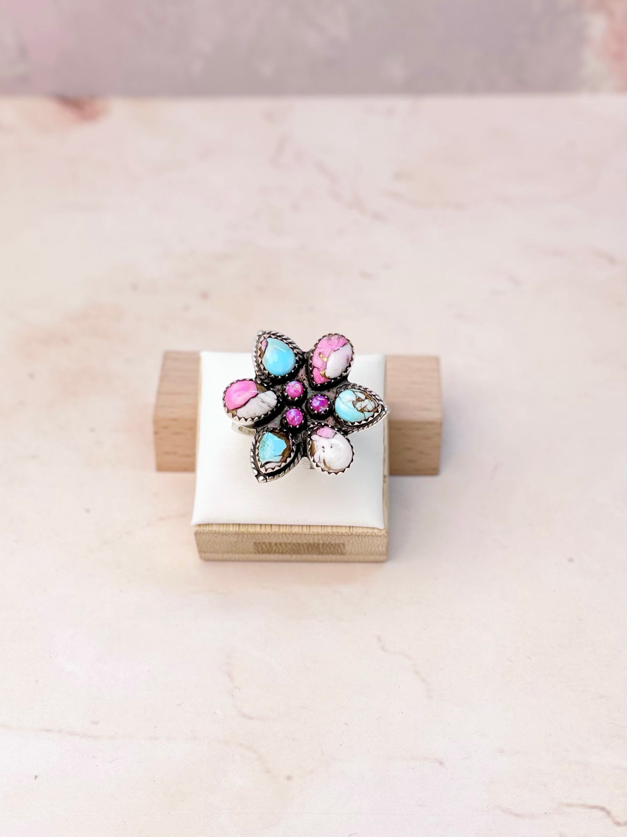 Cotton Candy Mixed Rings-Rings-Krush Kandy, Women's Online Fashion Boutique Located in Phoenix, Arizona (Scottsdale Area)