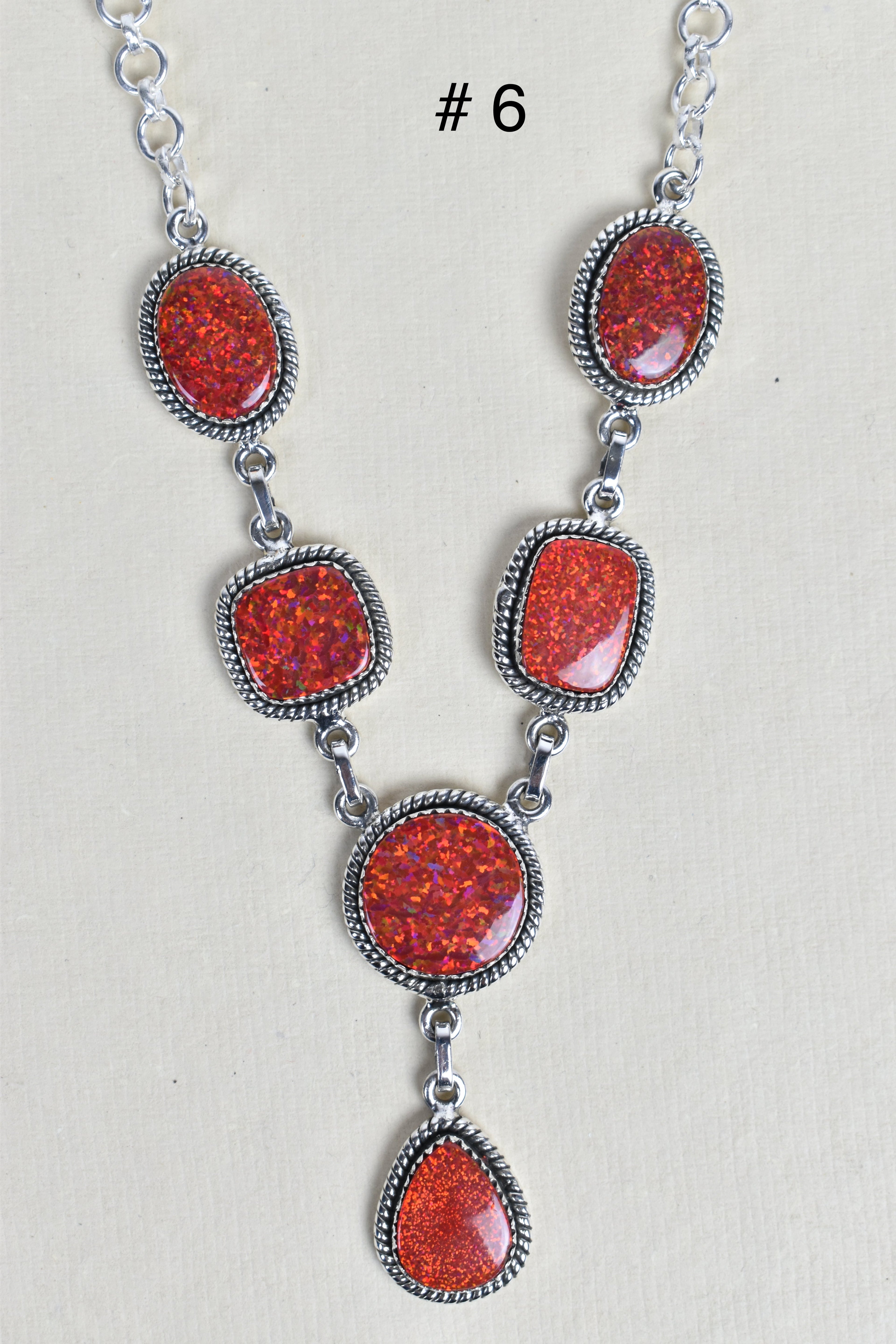 Sterling Silver Y Lariat Gemstone Necklace-Lariat and Y Necklaces-Krush Kandy, Women's Online Fashion Boutique Located in Phoenix, Arizona (Scottsdale Area)