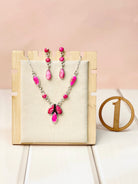 High Desert Glow Jasper Necklace and Earrings Set-Necklaces-Krush Kandy, Women's Online Fashion Boutique Located in Phoenix, Arizona (Scottsdale Area)