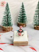 Holly Jolly Red & White Christmas Rings-Rings-Krush Kandy, Women's Online Fashion Boutique Located in Phoenix, Arizona (Scottsdale Area)